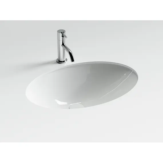 РАКОВИНА ВСТРАИВАЕМАЯ СНИЗУ CERAMICANOVA ERA ОВАЛЬНАЯ 615X435X220 ММ, БЕЛЫЙ