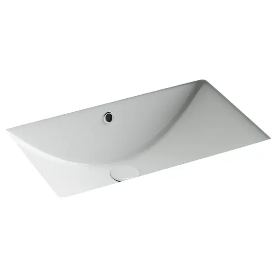 РАКОВИНА ВСТРАИВАЕМАЯ СНИЗУ CERAMICANOVA ERA ПРЯМОУГОЛЬНАЯ 600X390X190 ММ, БЕЛЫЙ