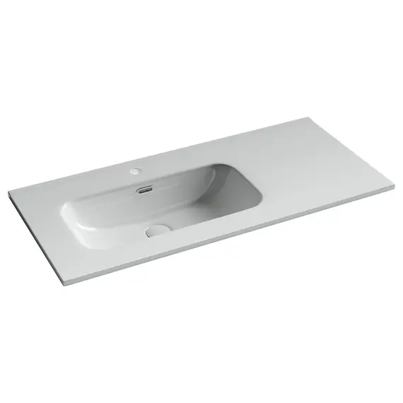 РАКОВИНА НАКЛАДНАЯ МЕБЕЛЬНАЯ CERAMICANOVA ELEMENT 1010X465X180 ММ, БЕЛЫЙ