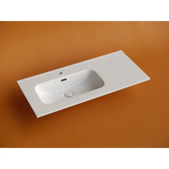 РАКОВИНА НАКЛАДНАЯ МЕБЕЛЬНАЯ CERAMICANOVA ELEMENT 1010X465X180 ММ, БЕЛЫЙ