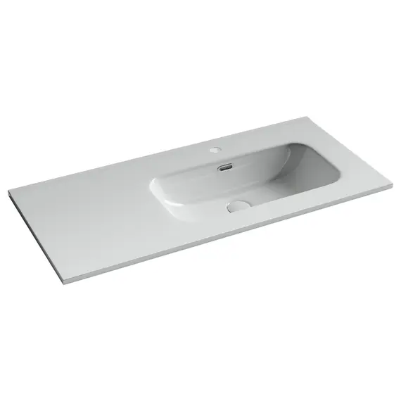 РАКОВИНА НАКЛАДНАЯ МЕБЕЛЬНАЯ CERAMICANOVA ELEMENT 1010X465X180 ММ, БЕЛЫЙ