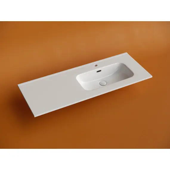 РАКОВИНА НАКЛАДНАЯ МЕБЕЛЬНАЯ CERAMICANOVA ELEMENT 1210X465X180 ММ, БЕЛЫЙ