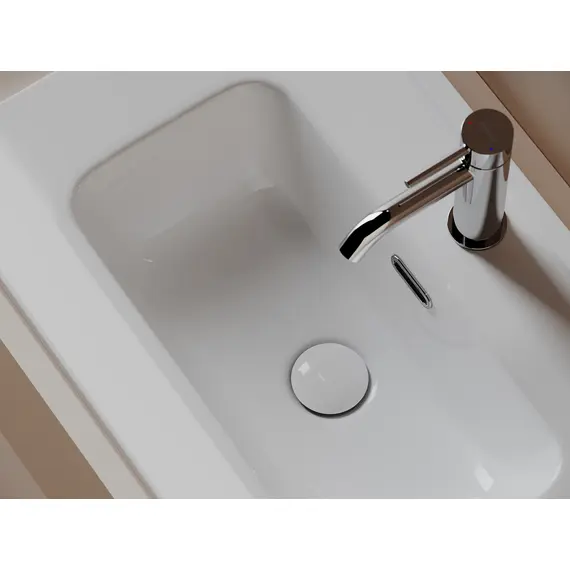 CN7025 РАКОВИНА МЕБЕЛЬНАЯ НАКЛАДНАЯ CERAMICANOVA COMPACT 610X395X170, БЕЛЫЙ