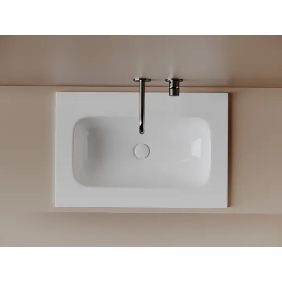 РАКОВИНА НАКЛАДНАЯ МЕБЕЛЬНАЯ CERAMICANOVA GRACE 710X457X137 ММ, БЕЗ ОТВЕРСТИЯ ПОД СМЕСИТЕЛЬ, БЕЛЫЙ