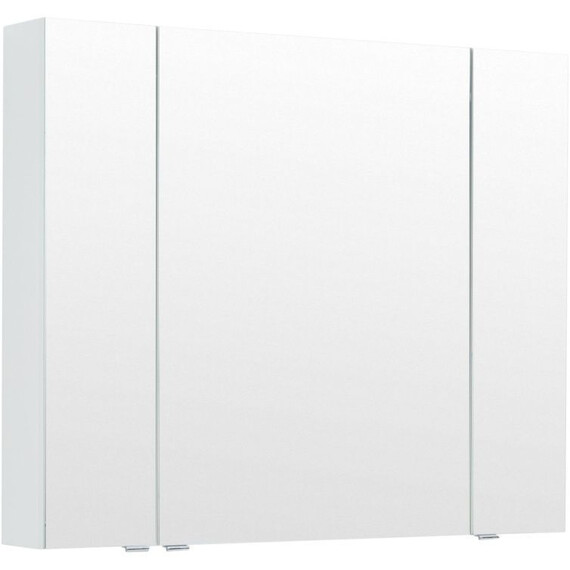 ЗЕРКАЛЬНЫЙ ШКАФ AQUANET АЛВИТА NEW 100 БЕЛЫЙ МАТОВЫЙ