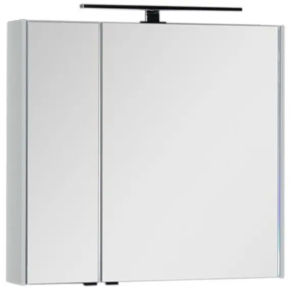 ЗЕРКАЛЬНЫЙ ШКАФ AQUANET ЛАТИНА 80 БЕЛЫЙ