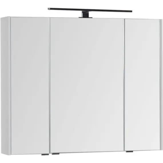 ЗЕРКАЛЬНЫЙ ШКАФ AQUANET ЛАТИНА 90 БЕЛЫЙ
