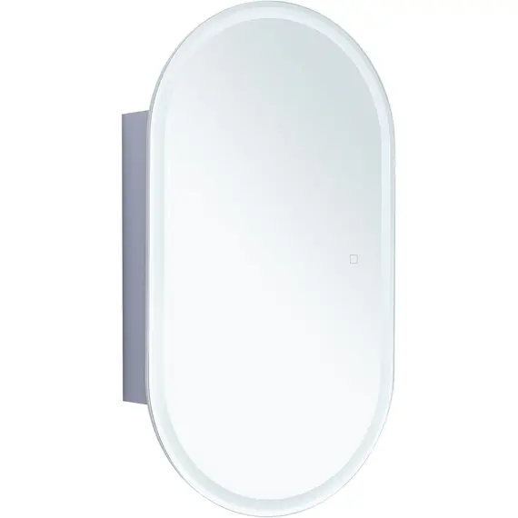 ЗЕРКАЛЬНЫЙ ШКАФ AQUANET МОНТЕ 50 БЕЛЫЙ, С LED ПОДСВЕТКОЙ