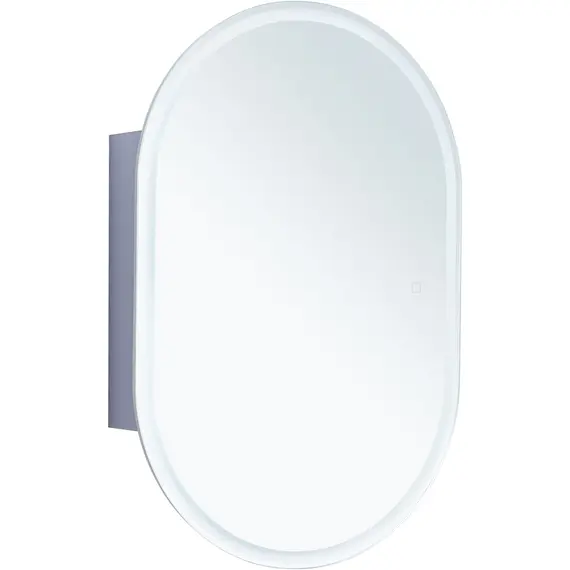 ЗЕРКАЛЬНЫЙ ШКАФ AQUANET МОНТЕ 60 БЕЛЫЙ, С LED ПОДСВЕТКОЙ