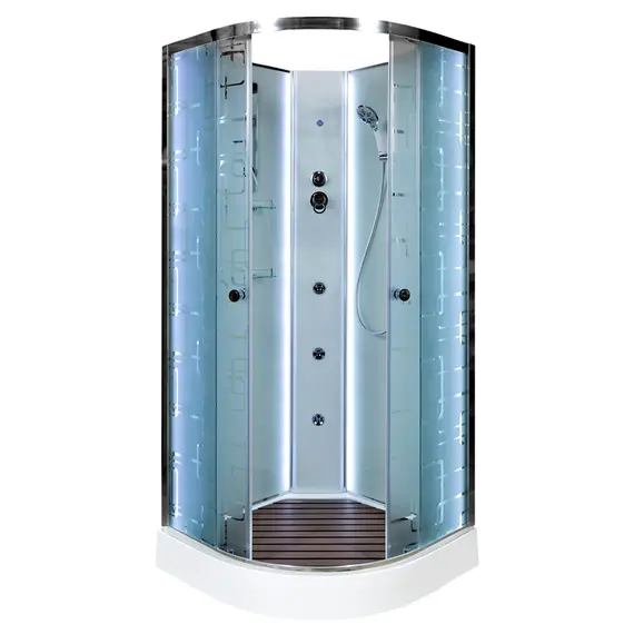 ДУШЕВАЯ КАБИНА AVACAN EM2011 N LED С ГИДРОМАССАЖЕМ