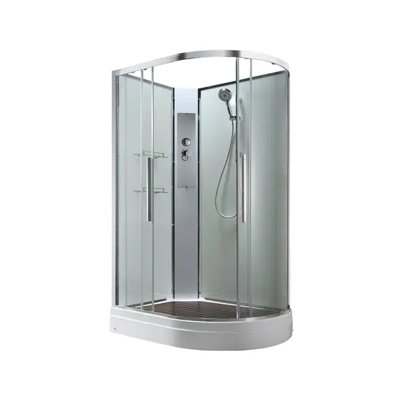 ДУШЕВАЯ КАБИНА AVACAN EM2811LNT БЕЗ КРЫШИ ПРОЗРАЧНАЯ