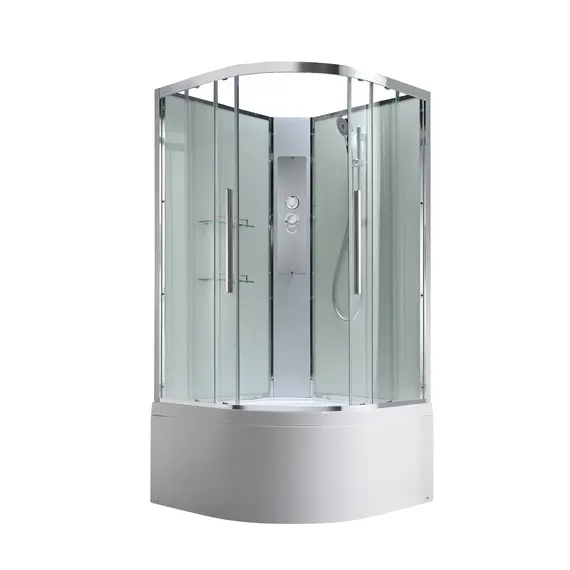 ДУШЕВАЯ КАБИНА AVACAN EM5011NT БЕЗ КРЫШИ ПРОЗРАЧНАЯ