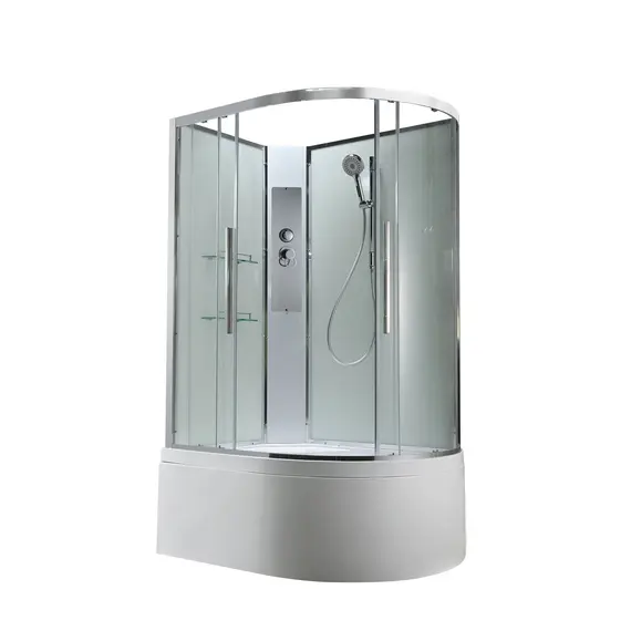 ДУШЕВАЯ КАБИНА AVACAN EM5812LNT БЕЗ КРЫШИ ПРОЗРАЧНАЯ