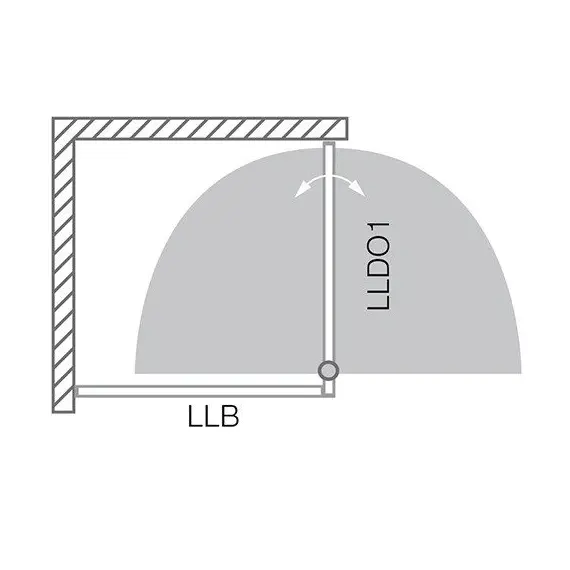 ДУШЕВОЙ УГОЛОК ROLTECHNIK LEGA LINE LLDO1/800+LLB/1000