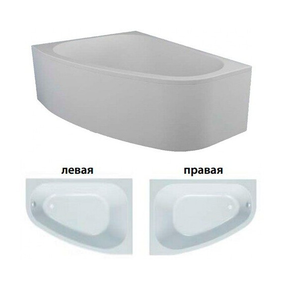 ВАННА АКРИЛОВАЯ KOLPA SAN CHAD 170X120 L/R