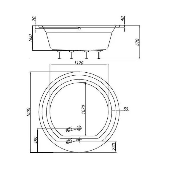 ВАННА АКРИЛОВАЯ KOLPA SAN VIVO