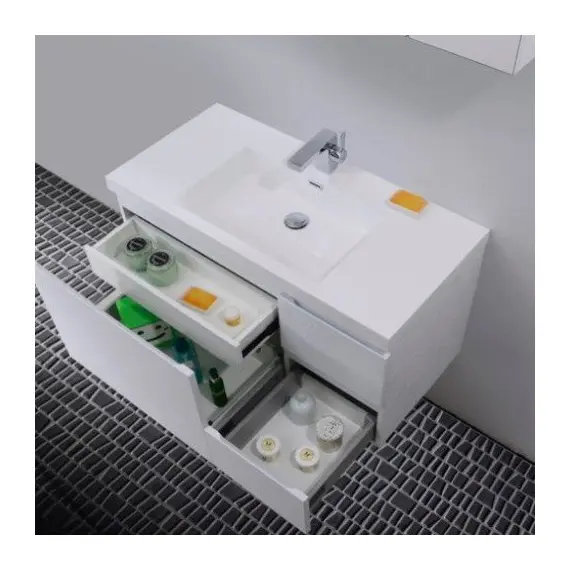 МЕБЕЛЬ ДЛЯ ВАННОЙ BELBAGNO LUCE 80 ПОДВЕСНАЯ БЕЛАЯ