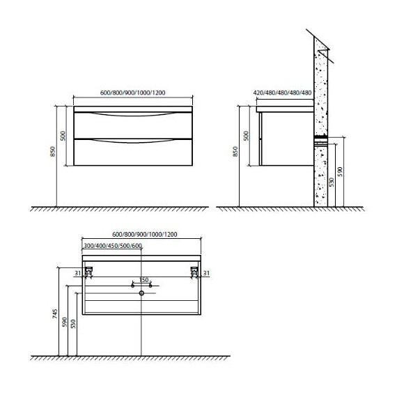 МЕБЕЛЬ ДЛЯ ВАННОЙ BELBAGNO ANCONA-N 120 ПОДВЕСНАЯ ДЛЯ РАКОВИНЫ С ДВУМЯ ЧАШАМИ МЕБЕЛЬ ДЛЯ ВАННОЙ BELBAGNO ANCONA-N 120 ПОДВЕСНАЯ ДЛЯ РАКОВИНЫ С ДВУМЯ ЧАШАМИ