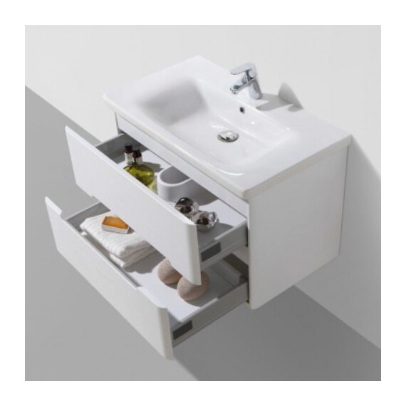 МЕБЕЛЬ ДЛЯ ВАННОЙ BELBAGNO SOFT 100 ПОДВЕСНАЯ БЕЛАЯ