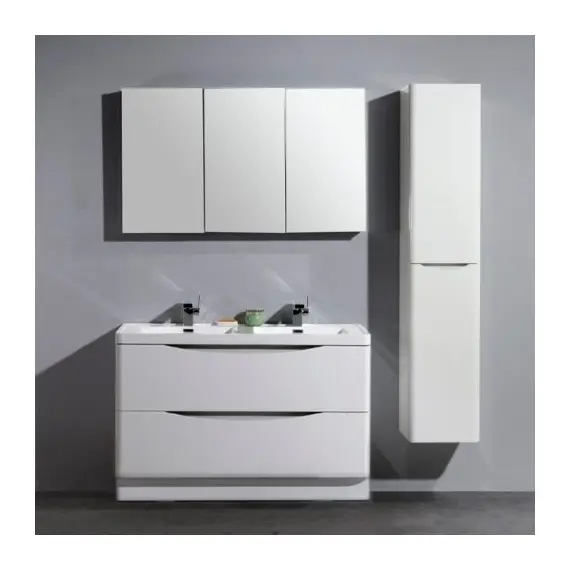 МЕБЕЛЬ ДЛЯ ВАННОЙ BELBAGNO ANCONA-N 120 НАПОЛЬНАЯ ДЛЯ РАКОВИНЫ С ДВУМЯ ЧАШАМИ