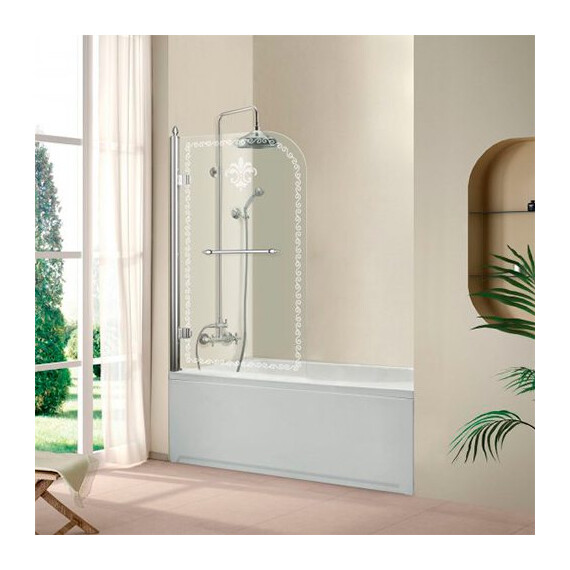 ШТОРКА ДЛЯ ВАННЫ CEZARES RETRO V-1-80/145