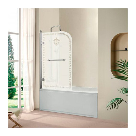 ШТОРКА ДЛЯ ВАННЫ CEZARES RETRO V-1-80/145