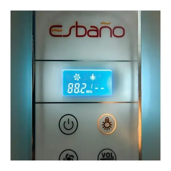 КАБИНА ДУШЕВАЯ ESBANO ES-L 100 CKR (С ПОДСВЕТКОЙ)