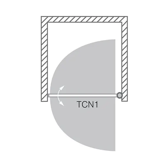 ДУШЕВАЯ ДВЕРЬ ROLTECHNIK TOWER LINE TCN1/1000