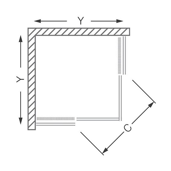 ДУШЕВОЙ УГОЛОК ROLTECHNIK LEGA LINE LLS2/800