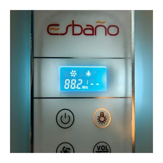 КАБИНА ДУШЕВАЯ ESBANO ES-L 90 PR (С ПОДСВЕТКОЙ)