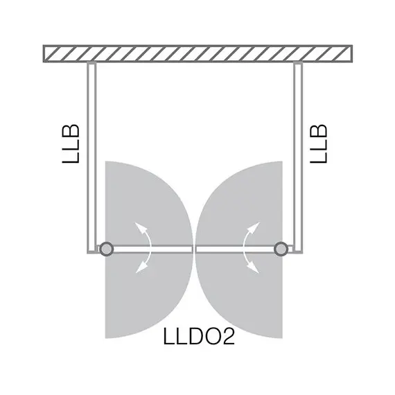 ДУШЕВОЙ УГОЛОК ROLTECHNIK LEGA LINE LLDO2/700+LLB 800