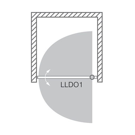 ДУШЕВАЯ ДВЕРЬ ROLTECHNIK LEGA LINE LLDO1/1000 ДУШЕВАЯ ДВЕРЬ ROLTECHNIK LEGA LINE LLDO1/1000