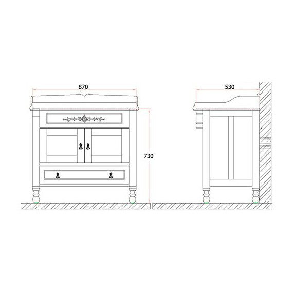 ЗЕРКАЛО BELBAGNO NOVANTA 91