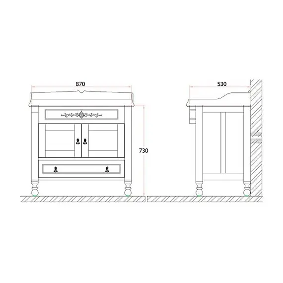 ЗЕРКАЛО BELBAGNO NOVANTA 91
