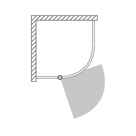 ДУШЕВОЙ УГОЛОК ROLTECHNIK SANIPRO LINE AUSTIN 80Х80