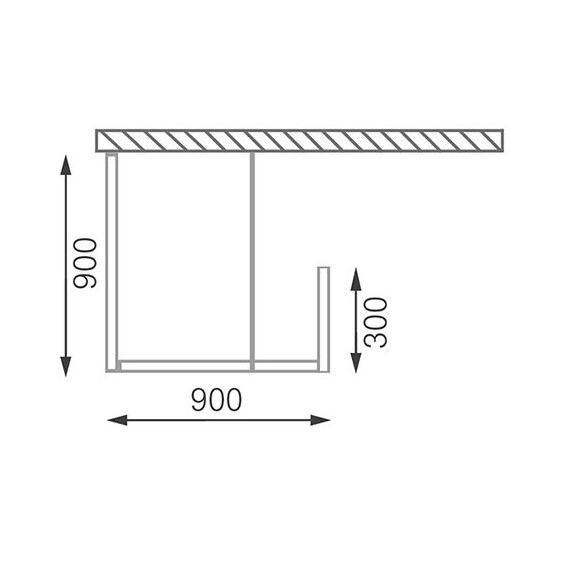 ДУШЕВОЙ УГОЛОК ROLTECHNIK WALK IN LINE WALK D/1500