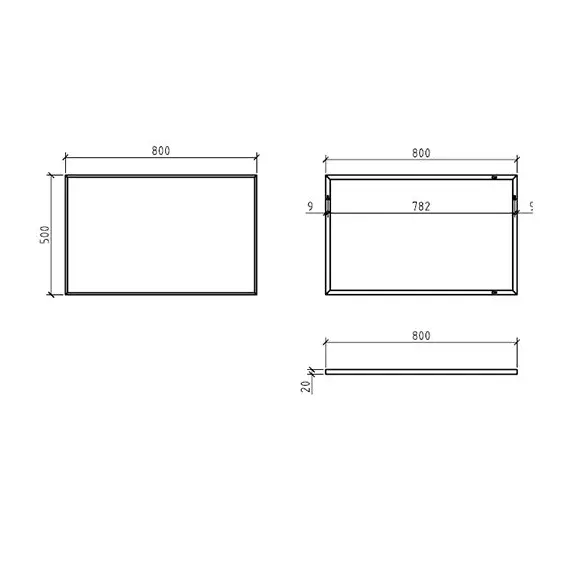 ЗЕРКАЛО BELBAGNO SPC-800