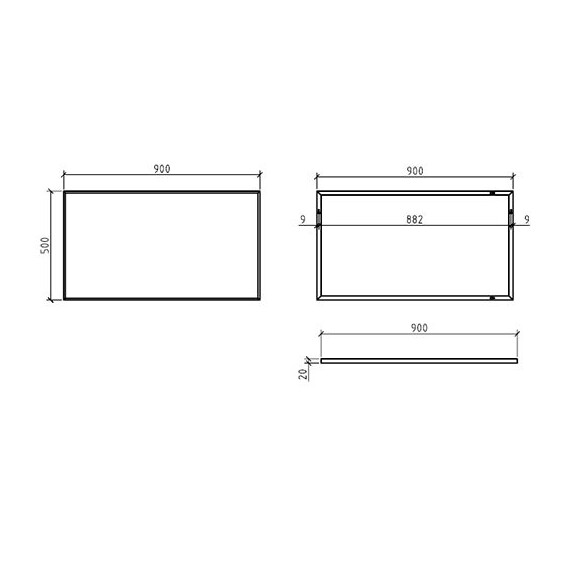 ЗЕРКАЛО BELBAGNO SPC-900 ЗЕРКАЛО BELBAGNO SPC-900