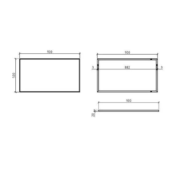 ЗЕРКАЛО BELBAGNO SPC-900