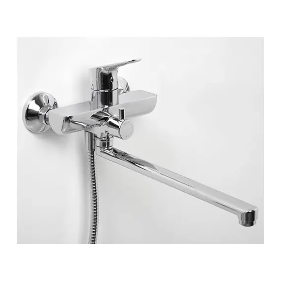 СМЕСИТЕЛЬ ДЛЯ ВАННЫ С ДЛИННЫМ ИЗЛИВОМ WASSERKRAFT LIPPE 4502L