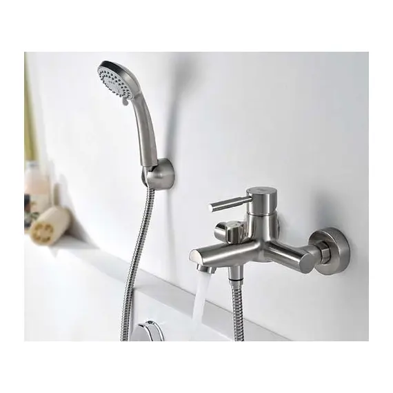 СМЕСИТЕЛЬ ДЛЯ ВАННЫ С КОРОТКИМ ИЗЛИВОМ WASSERKRAFT WERN 4201