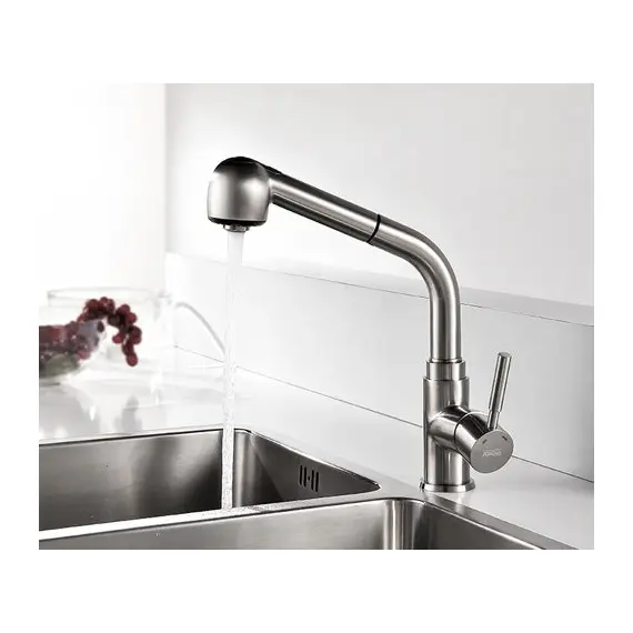 СМЕСИТЕЛЬ ДЛЯ КУХНИ С ВЫДВИЖНОЙ ЛЕЙКОЙ WASSERKRAFT WERN 4266