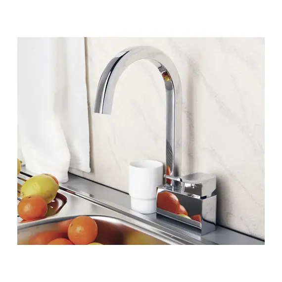 СМЕСИТЕЛЬ ДЛЯ КУХНИ С ПОВОРОТНЫМ ИЗЛИВОМ WASSERKRAFT ALLER 1067