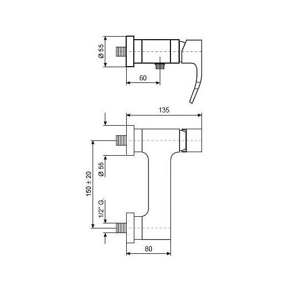 СМЕСИТЕЛЬ ДЛЯ ВАННЫ EMMEVI NIAGARA 74002 СМЕСИТЕЛЬ ДЛЯ ВАННЫ EMMEVI NIAGARA 74002