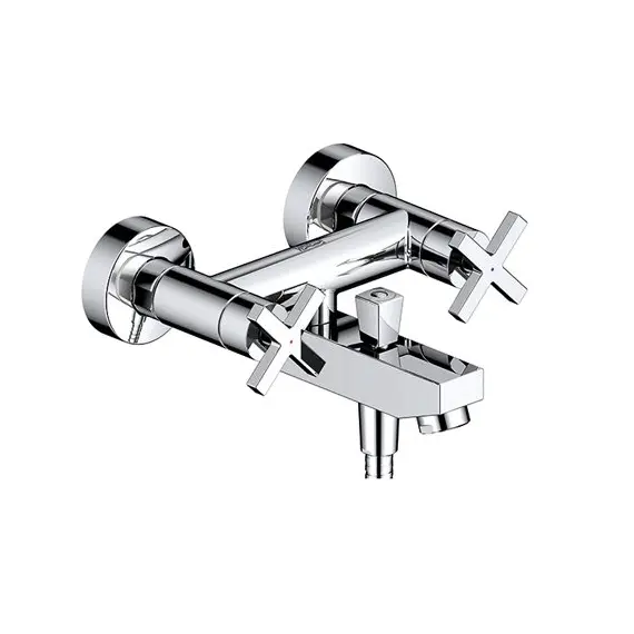 СМЕСИТЕЛЬ ДЛЯ ВАННЫ С КОРОТКИМ ИЗЛИВОМ WASSERKRAFT WESER 7801