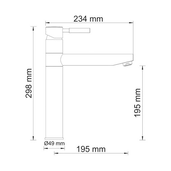 СМЕСИТЕЛЬ ДЛЯ КУХНИ WASSERKRAFT MAIN 4107 СМЕСИТЕЛЬ ДЛЯ КУХНИ WASSERKRAFT MAIN 4107