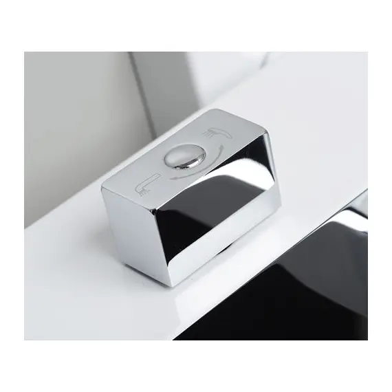 СМЕСИТЕЛЬ ДЛЯ ВАННЫ С КОРОТКИМ ИЗЛИВОМ WASSERKRAFT ALLER 1061WHITE