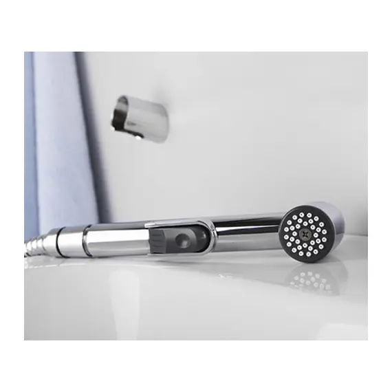 СМЕСИТЕЛЬ ДЛЯ РАКОВИНЫ С ГИГИЕНИЧЕСКОЙ ЛЕЙКОЙ WASSERKRAFT MAIN 4108