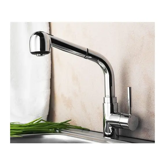 СМЕСИТЕЛЬ ДЛЯ КУХНИ С ВЫДВИЖНОЙ ЛЕЙКОЙ WASSERKRAFT MAIN 4166