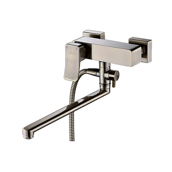 СМЕСИТЕЛЬ ДЛЯ ВАННЫ С ДЛИННЫМ ИЗЛИВОМ WASSERKRAFT EXTER 1602L